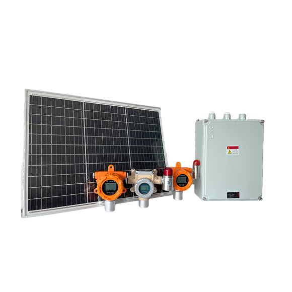太陽能供電氣體報警器